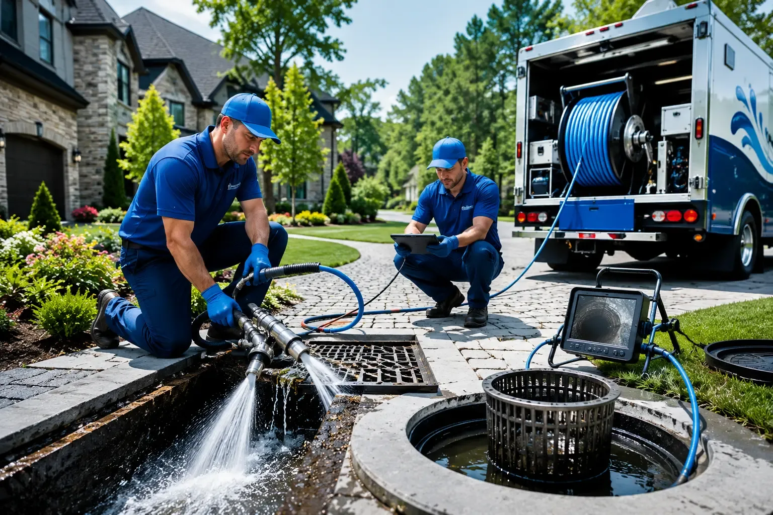 Local outdoor drain cleaning professionals in Waxhaw, NC